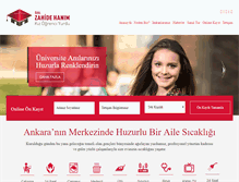 Tablet Screenshot of mail.zahidehanimkizyurdu.net